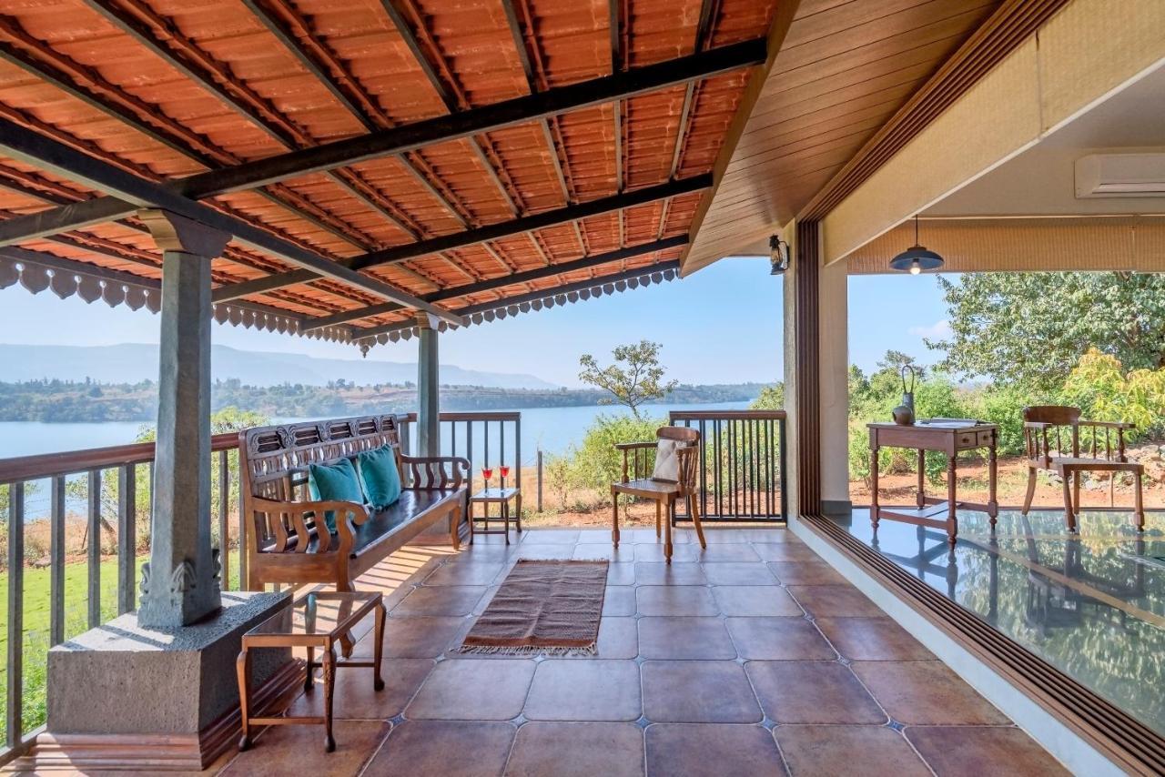 Saffronstays Anantham, Kamshet - Pet-Friendly Lakefront Villa With A Huge Verandah Nethersole Dam 外观 照片