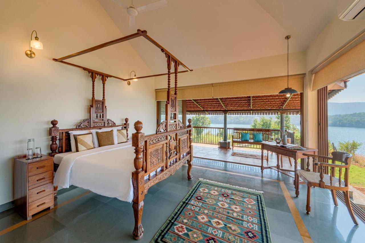 Saffronstays Anantham, Kamshet - Pet-Friendly Lakefront Villa With A Huge Verandah Nethersole Dam 外观 照片